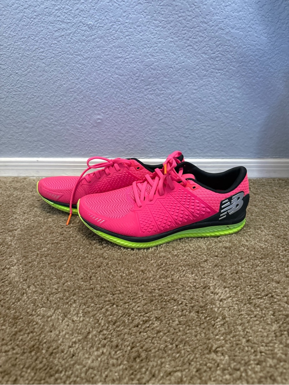 New Balance Women’s Hot Pink & Lime Green Athletic Running Shoes